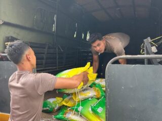 Solidaritas Tanpa Batas, Polres Lampung Timur Salurkan Bantuan Korban Bencana Aceh, Sumbar dan Sumut