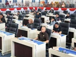 Wakil Bupati Lampung Utara Ikuti Rapat Paripurna DPRD Pembahasan KUA dan PPAS APBD 2026