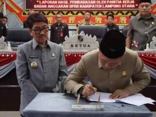 DPRD Lampung Utara Gelar Rapat Paripurna Rancangan Perubahan APBD TA 2025