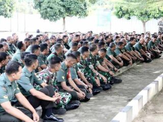 Berikan Jamdan, Dandim 0429/Lamtim Tekankan Profesionalisme Prajurit