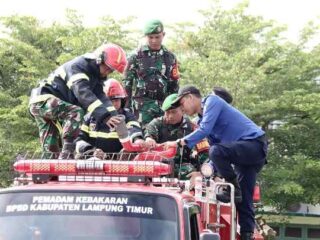 Kodim 0429/Lamtim Gelar Apel Kesiapsiagaan Bencana Alam