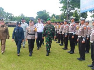 Apel Gelar Ops Lilin Krakatau 2025, Sinergi TNI Polri Siap Amankan Nataru
