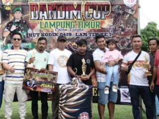 Kodim 0429/Lamtim Gelar Dandim Cup Pameran dan Lomba Burung Berkicau