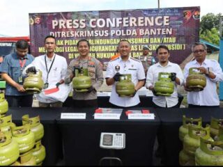 Polda Banten Ungkap Praktik Curang Pengisian LPG Subsidi, Negara Rugi Rp3,3 Miliar