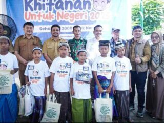 Bakti Sosial, EMP Gebang Limited Sasar 50 Anak dan Kaum Duafa di Tanjung Pura