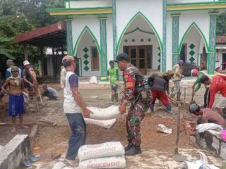 Babinsa Kodim 0429/Lamtim Hadir di Wilayah Sekaligus  Jadi Solusi Bagi Masyarakat