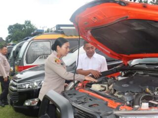 Pastikan Sarana dan Prasarana Siap, Kapolres Lampung Timur Cek Randis