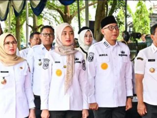 Dukung Program Ketahanan Pangan, Bupati dan Wakil Bupati Hadiri Panen Raya Nasional Bersama Presiden