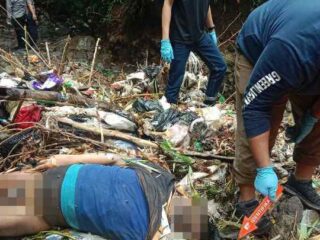 Polisi Evakuasi Temuan Mayat Tanpa Identitasdi Banyuresmi Garut
