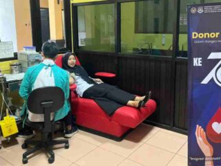 Peringati HBI ke-76, Kantor Imigrasi Cilacap Gelar Aksi Donor Darah