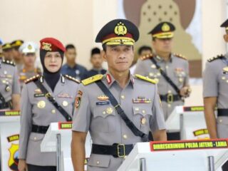 Sebanyak 32 Pamen Polda Jateng Ikuti Sertijab di Awal Tahun 2026