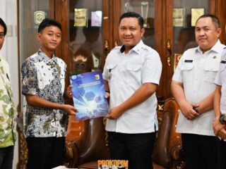 Wakil Bupati Pesawaran Terima Kunjungan Grand Finalis Duta Siswa Indonesia Tahun 2026