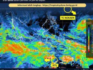 BMKG: Waspada Peningkatan Curah Hujan di Sebagian Wilayah Indonesia Jelang Akhir Januari