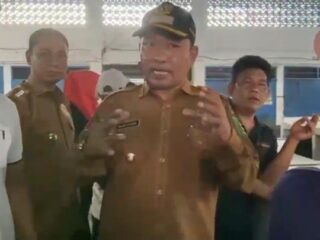 Camat Babalan Tancap Gas, Tertibkan Pedagang Kaki Lima di Pangkalan Berandan