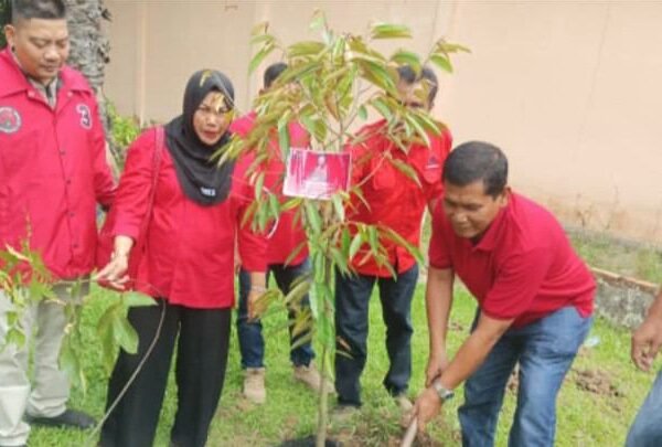 DPC PDIP Langkat Rayakan Ulang Tahun ke-79 Megawati Soekarno Putri