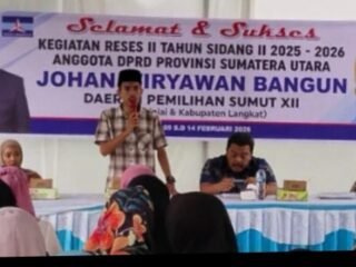 Serap Aspirasi, Johan Wiryawan Bangun Gelar Reses di Desa Teluk Bakung