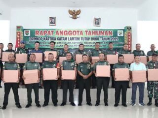 Primkop Kartika Gatam Lampung Timur Gelar RAT Tutup Buku Tahun 2025