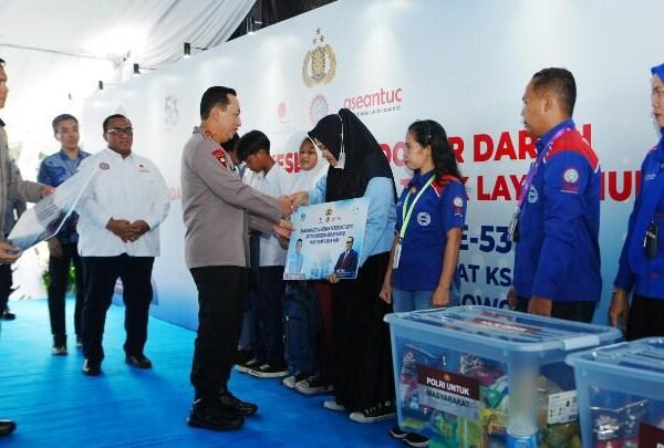 Hadiri HUT KSPSI ke-53, Kapolri Tegaskan Dukung Perjuangan Buruh