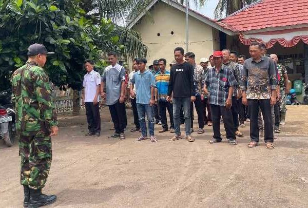 TMMD Kodim 0421/Lampung Selatan Gelar Sosialisasi Wawasan Kebangsaan, Perkuat Peran Linmas Jaga Stabilitas Desa