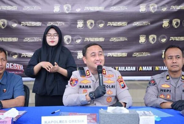 Polres Gresik Bekuk Residivis Pengedar Sabu, 3 Kali Masuk Sel Tidak Juga Jera