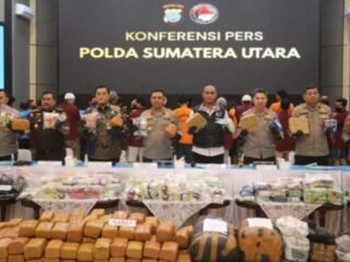 Ungkap 923 Kasus Narkoba, Polda Sumut Selamatkan 1,48 Juta Jiwa