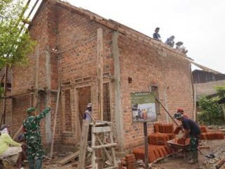 Progres RTLH TMMD ke-127 di Tanjung Rejo, Buka Harapan Penerima Manfaat Tempati Rumah Baru Jelang Lebaran