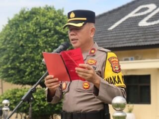 Polres Lampung Timur Gelar Apel Siaga Kambibmas di Bulan Ramdhan