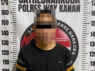 Terlibat Narkoba, Pria Asal Bukit Kemuning di Tangkap Polisi di Gunung Labuhan