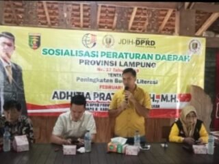 Tingkatkan Budaya Literasi, Sosper Nomer 17 Tahun 2019 di Gelar di Lampung Timur