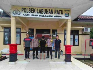 Polres Lampung Timur Tangkap Pelaku Pecurian di Toko Desa Labuhan Ratu VII