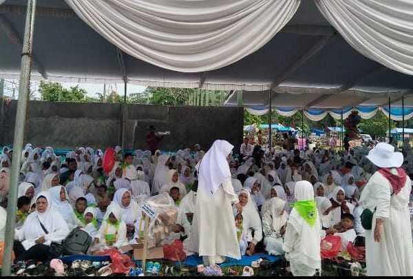 Babinsa Koramil 429-14/Jabung Hadiri Pelatihan Manasik Haji Anak Usia Dini Se-Kecamatan Jabung