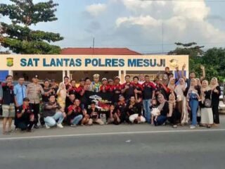 Ramadhan Berkah, IMI Mesuji Gelar Kopdar Hingga Baksos di Simpang Pematang