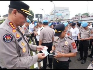 Pimpin Apel Pagi, Ini Penekanan Penting Wakapolda Sumsel Kepada Anggota