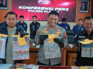 Ungkap Jaringan Uang Palsu Lintas Provinsi, Polres Klaten Amankan Empat Tersangka