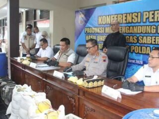 Polda Jateng Bongkar Pabrik Mie Berformalin di Boyolali, Produksi Hingga 1,5 Ton per Hari