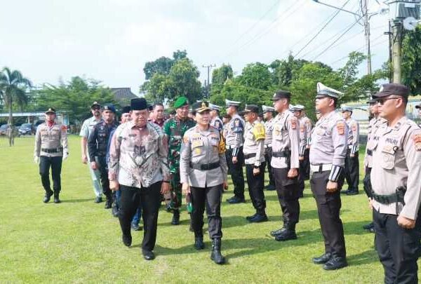 Polres Lampung Timur Gelar Apel Operasi Ketupat Krakatau 2026, Siapkan 4 Pos Lebaran