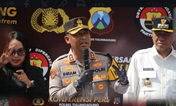 Ungkap Kasus Gas LPG 3 Kg, Polres Tulungagung Borgol 2 Tersangka