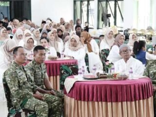 Kodim 0429/Lamtim Gelar Bukber dan Santunan Anak Yatim