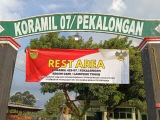 Kodim 0429/Lamtim Siapkan Rest Area Bagi Pemudik Di Beberapa Koramil