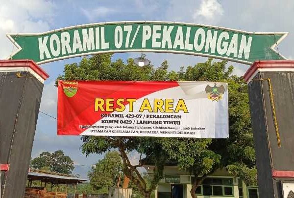 Kodim 0429/Lamtim Siapkan Rest Area Bagi Pemudik Di Beberapa Koramil