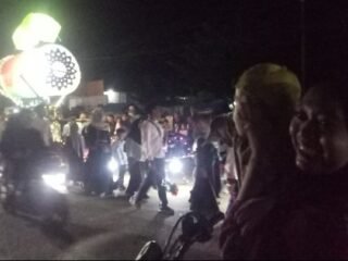 Antusias Warga Warani Pawai Takbir Keliling Sambut Hari Raya Idhul Fitri 1447 H di Pugung Raharjo