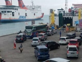 H+1 Lebaran 2026, Jumlah Kendaraan Dari Sumatera Menuju Jawa Meningkat