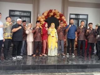 Wakil Bupati Langkat Resmikan Kantor KPUD di Kecamatan Besitang