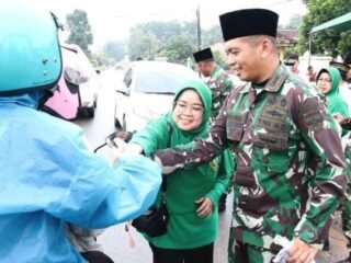 KDKMP Sidodadi Jadi Lokasi Berbagi Berkah Ramadhan Kodim 0429/Lamtim