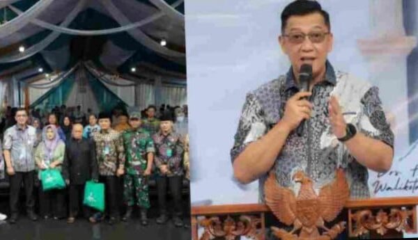 Sekda Tangsel Buka Bazar Ramadhan di Pamulang, Fasilitasi Masyarakat Berburu Sembako Murah