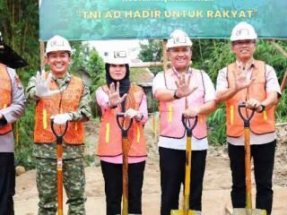 Ground Breaking Jembatan Perintis Garuda Perkuat Akses dan Konektivitas Masyarakat Desa Sukaraja