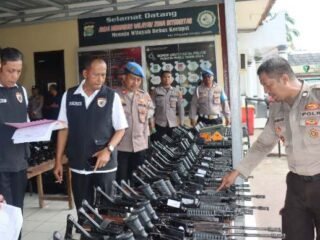 Cek Kesiapan Logistik, Itwasda Polda Lampung Sidak Logistik di Polres Lampung Timur