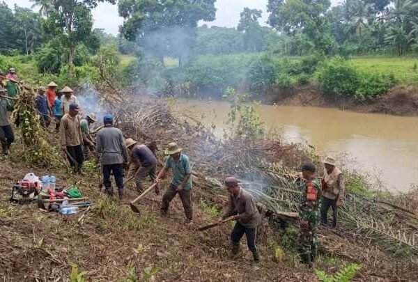 Persiapan Pembangunan Jembatan Perintis Garuda Kodim 0429/Lamtim Terus Dilakukan