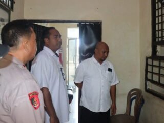 Dir Tahti Polda Lampung Cek Tahanan dan Supervisi di Polres Lampung Timur