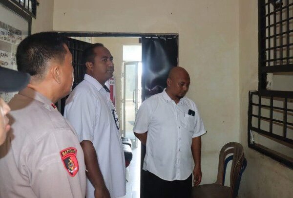 Dir Tahti Polda Lampung Cek Tahanan dan Supervisi di Polres Lampung Timur